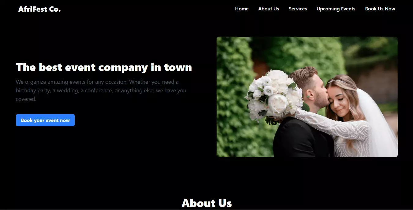 Event Host Page